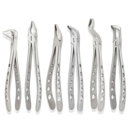 N3Industries Universal Atraumatic Extracting Forceps set of 6 pieces